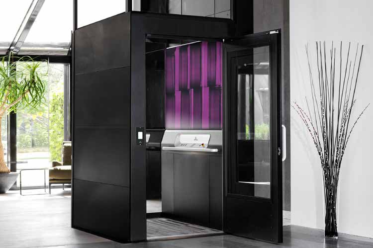 Gartec Aritco Homelift : Ascenseur vertical d'accès d'étage à étage