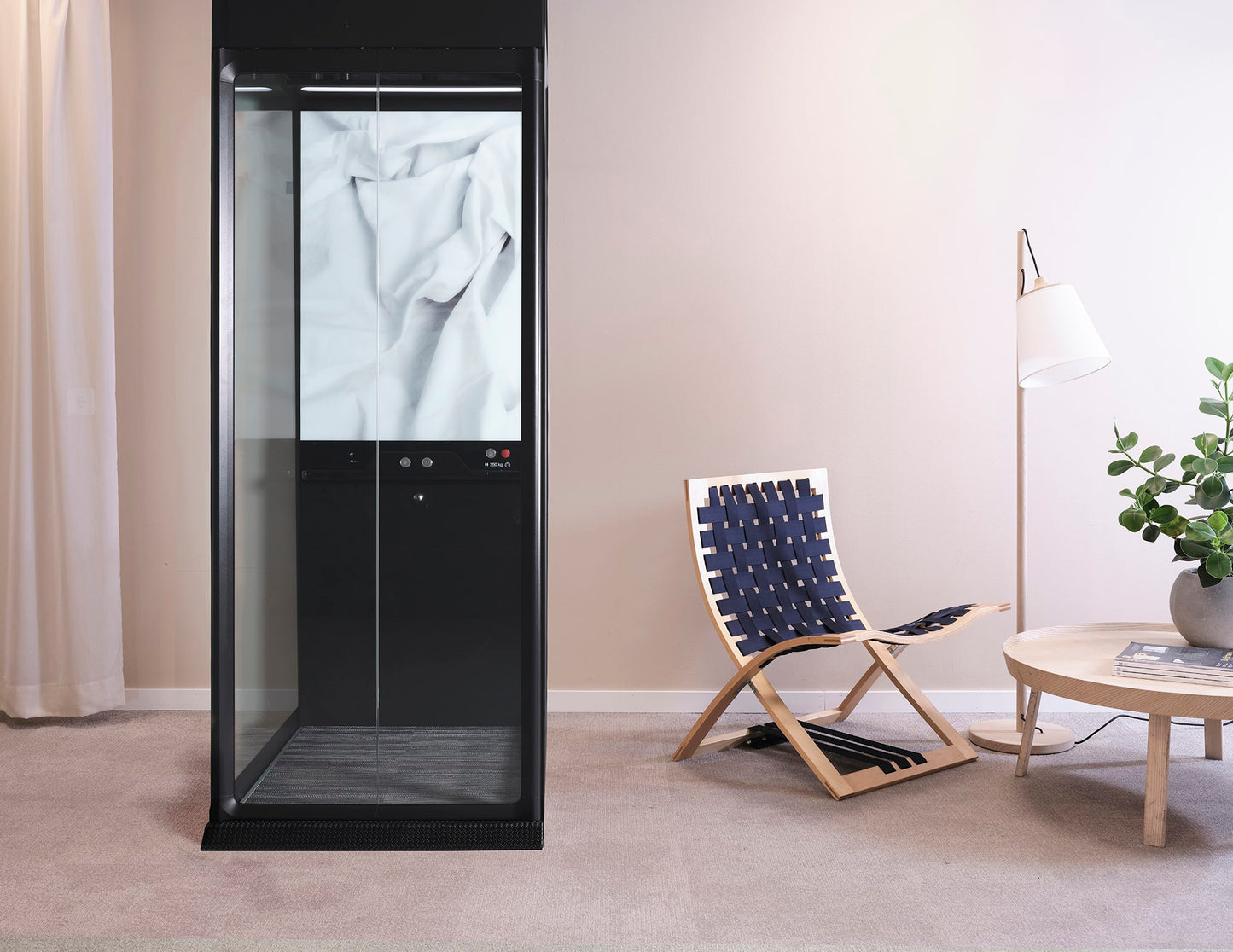 Aritco Gartec Homelift Compact Through Floor Vertical Platform Access Lift