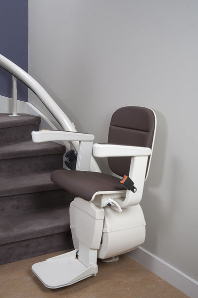 Handicare Freelift Van Gogh External Curved Reconditioned and New( Free Curve ) Stairlift