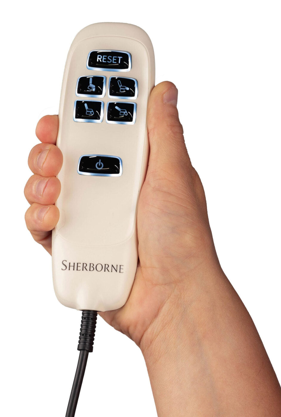 Sherborne Rise Recliner Replacement Handsets Hand Control New Version Cream 3 button 4 Button 5 button 6 Button 8 Button 9 button 12 Button Touch Stop