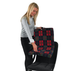 Able2 2 Way Coccyx Cut Out Sculptured Support Cushion Folding Wheelchair Scooter Washable SP44175