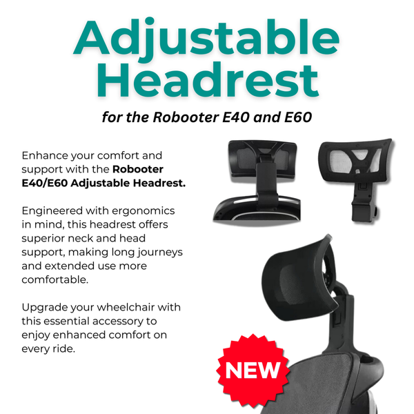 Robooter E40 Electric Battery Operated Powerchair Wheelchair 15-BB-003 Green Grey or White