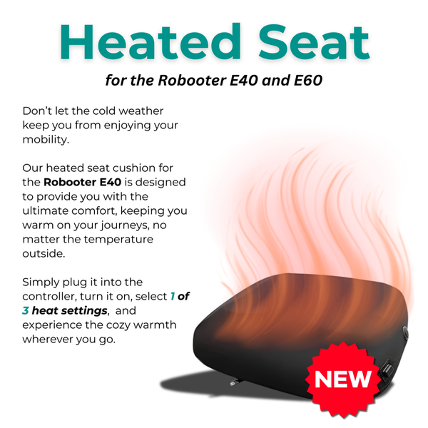 Robooter E40 Electric Battery Operated Powerchair Wheelchair 15-BB-003 Green Grey or White