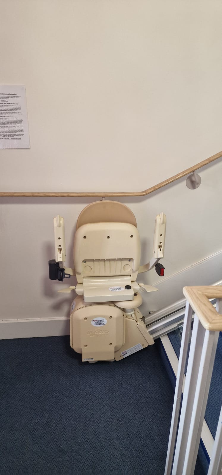 New or Reconditioned Brooks Acorn 130 T700 Straight Stairlift From £950 Fully Installed Fitted