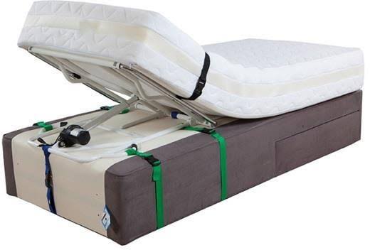 Ultimate Healthcare Mattress Electric Powered Lift Elevator Bed UBEE0001-2 Double Or Single Bed Divan Slatted