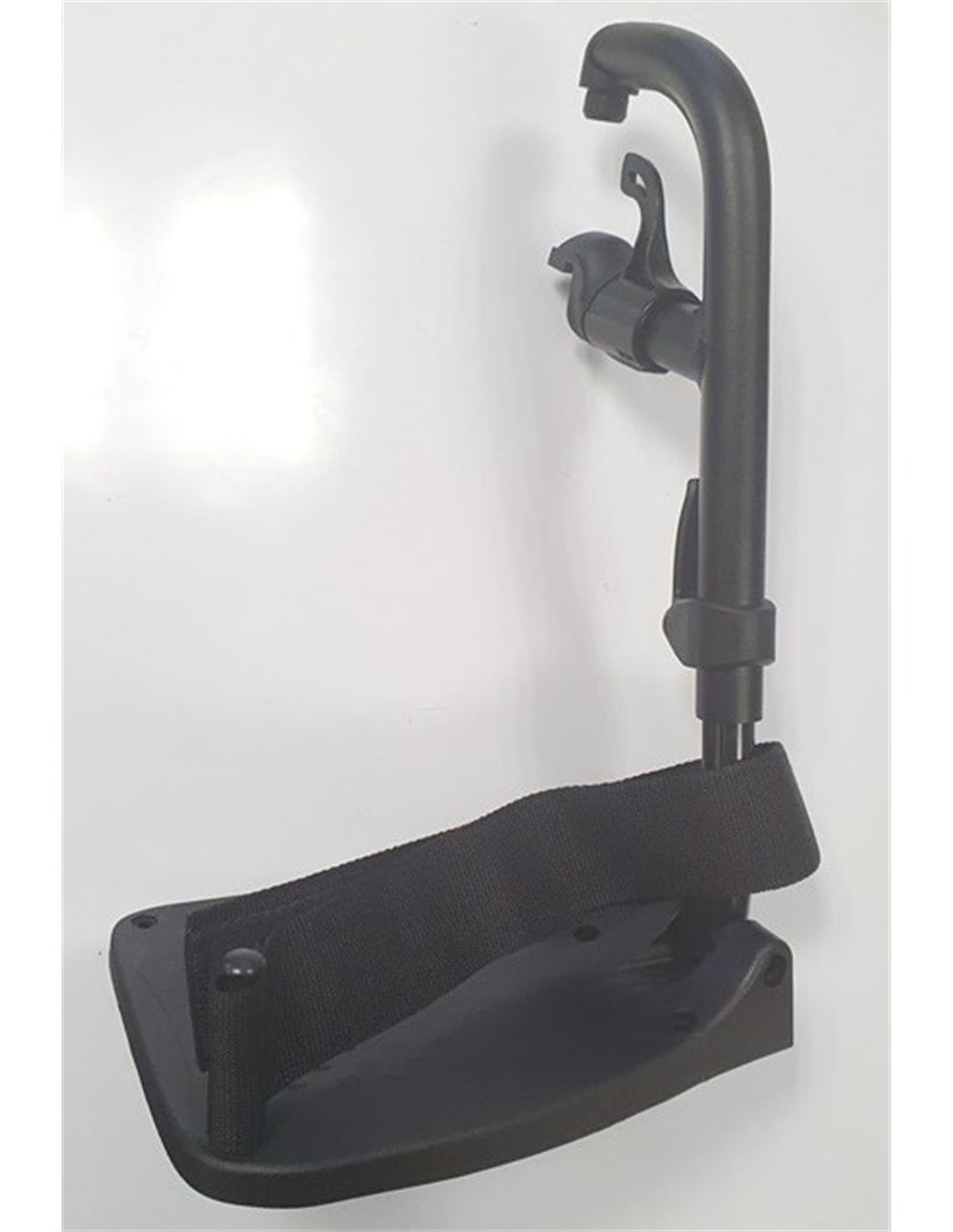 Invacare Type Wheelchair Footplate Heel Loops Black Material Single Pair Action 2 NG Universal Fitting 8300/21