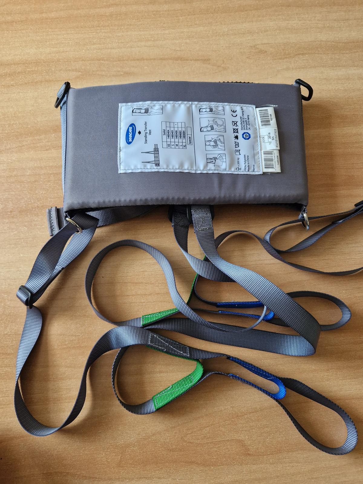 Invacare Evo Robin and General Hoist Rehab Walking Exercise Standing Transfer Vest Sling and Optional Extra of Groin Bands Small Medium Large XL