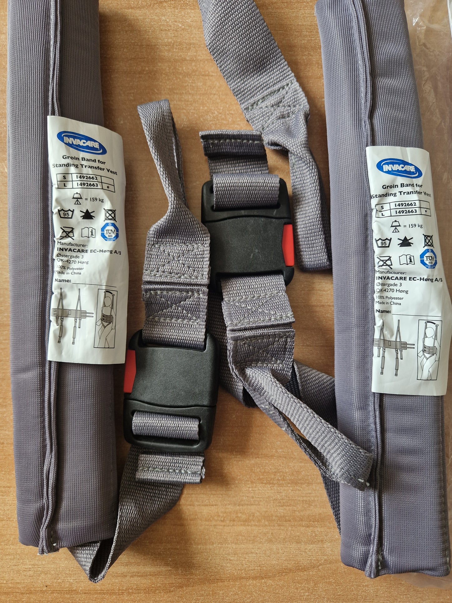 Invacare Evo Robin and General Hoist Rehab Walking Exercise Standing Transfer Vest Sling and Optional Extra of Groin Bands Small Medium Large XL