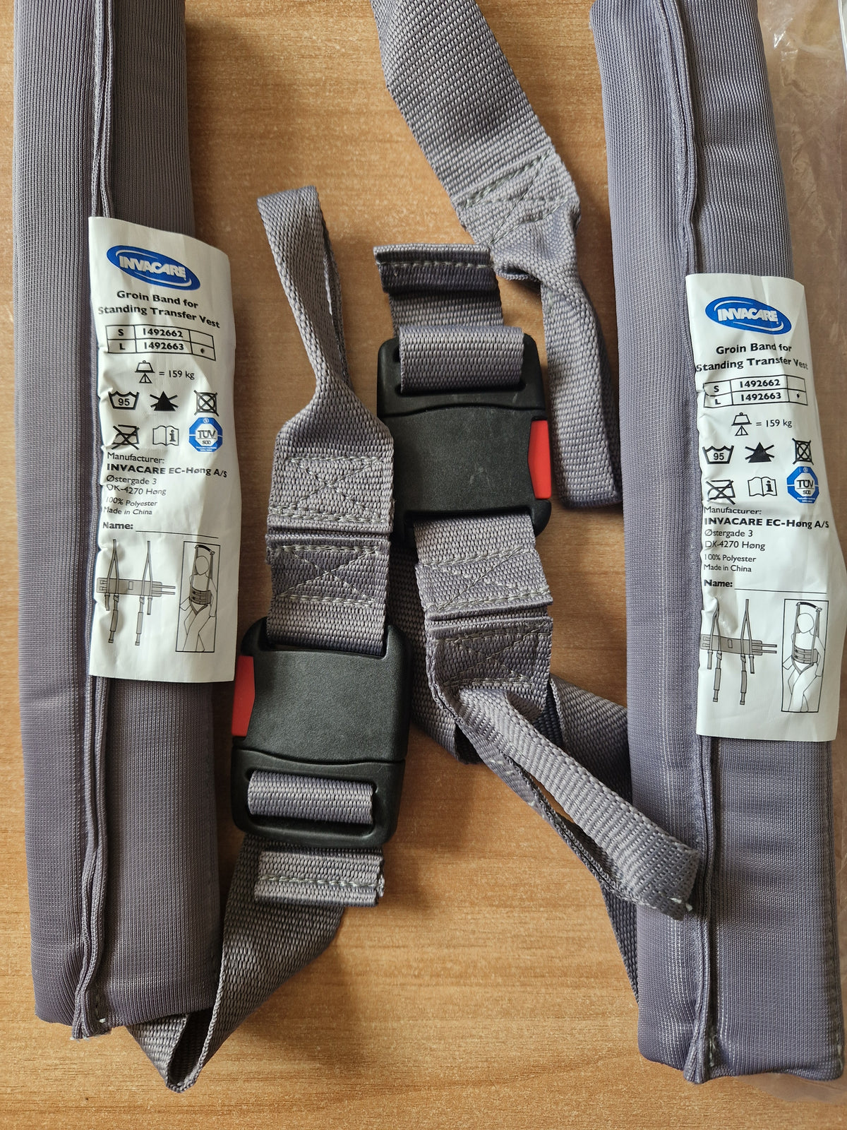 Invacare Evo Robin and General Hoist Rehab Walking Exercise Standing Transfer Vest Sling and Optional Extra of Groin Bands Small Medium Large XL