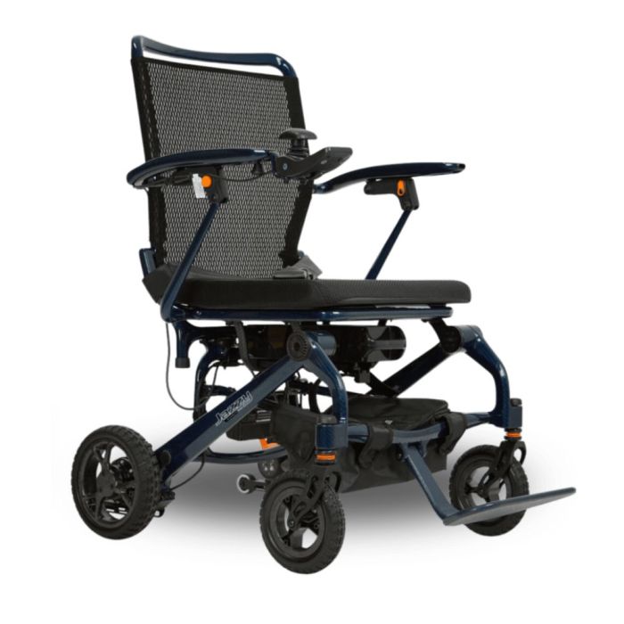 Pride Jazzy Carbon Max Super Lightweight Battery Wheelchair Powerchair Folds