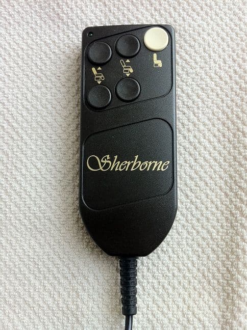Sherborne Rise Recline Armchairs Replacement Black Handset Hand Control Old Type 2 Button 5 Button