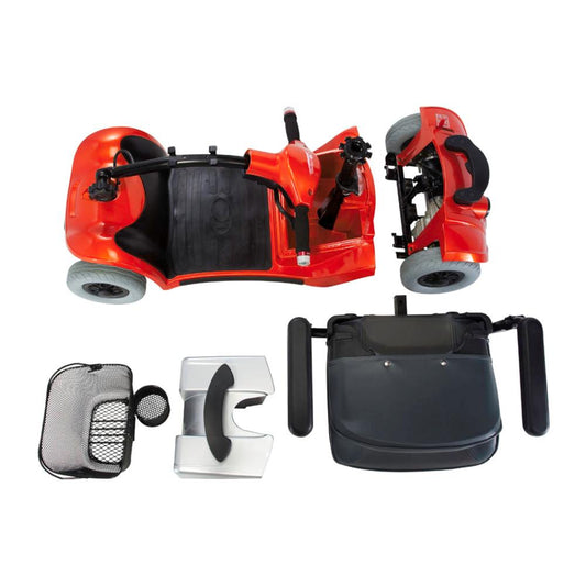 Kymco Mini Comfort Solid 4 Wheel Mobility Scooter Folds Boot Pavement 4mph