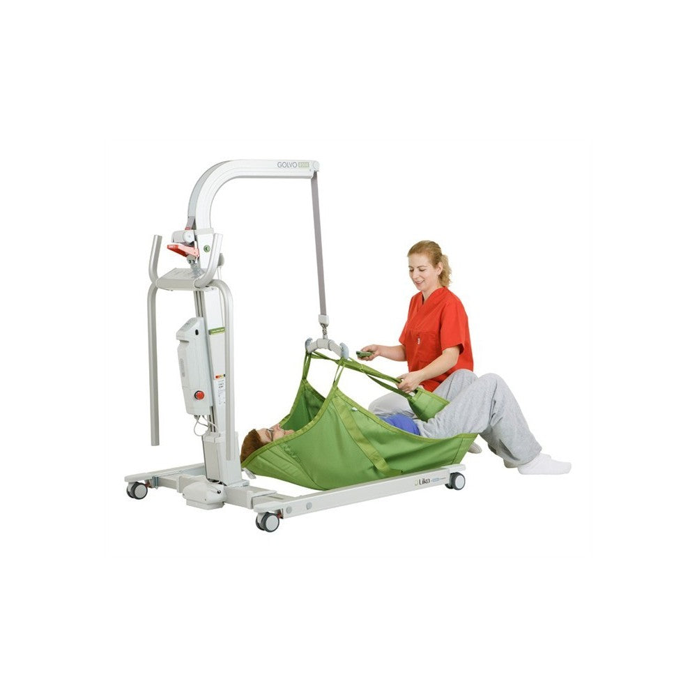 Liko Hillrom Golvo 9000 Lowbase Mobile Patient Hoist Lead or Lithium Battery 2000049