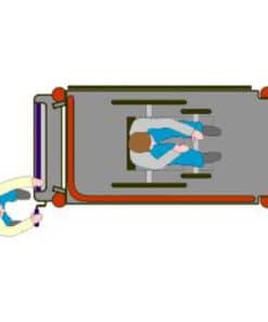 Mobilift CX Manual Portable Temporary Removable Wheelchair Access Lift Rent Buy