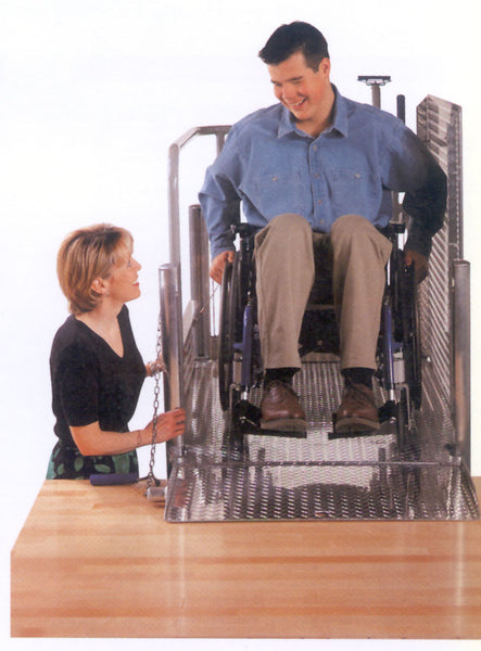 Mobilift CX Manual Portable Temporary Removable Wheelchair Access Lift Rent Buy