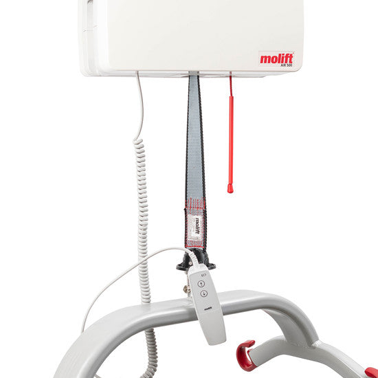 Etac Molift Air 500 Ceiling Hoist Carriage and Rails Heavy Duty Bariatric Hoist Room System