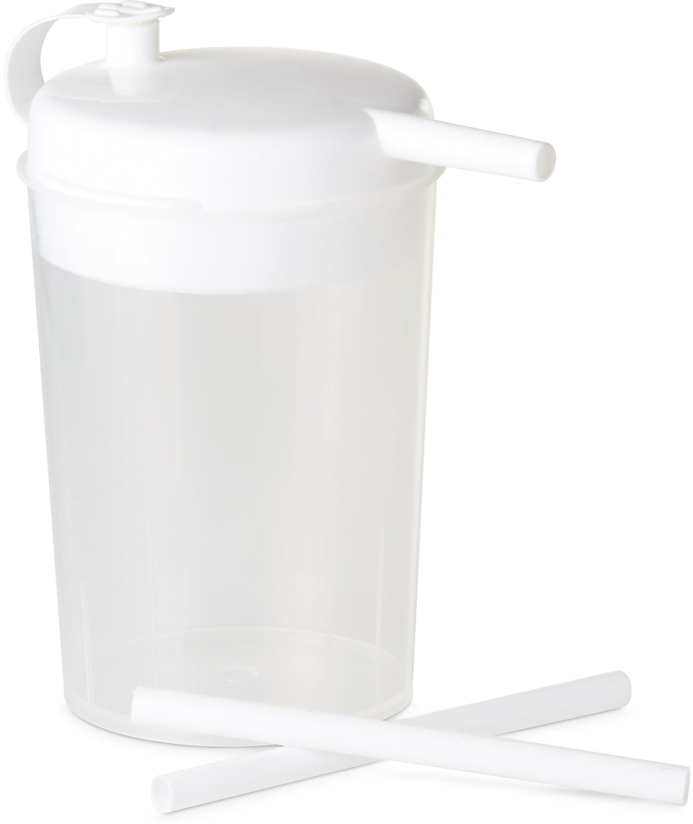 Able2 Aidapt Novo Plastic Drinking Safety Elderly Cup Mug Flask with Spout Dysphagia Lying Down Spill Proof Non Spill Sealed PR65075