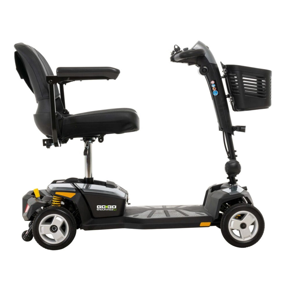 Pride Go-Go Apex Endurance Mobility Boot Scooter 4mph Lithium Battery 8AH or 16AH