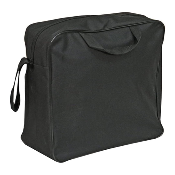 Aidapt Large Wheelchair Rear Bag Black Slip On Handles Carry Shopping VA136ST