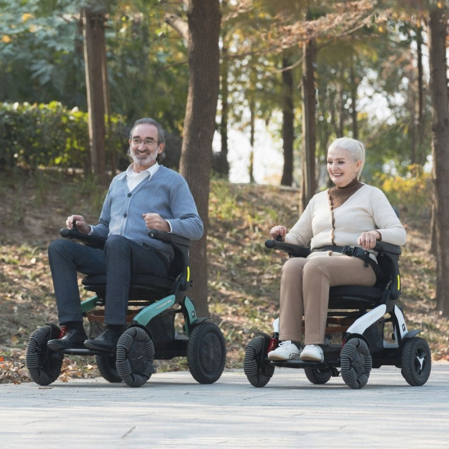 Fauteuil roulant électrique tout-terrain Robooter E60A 10" Pro 12"