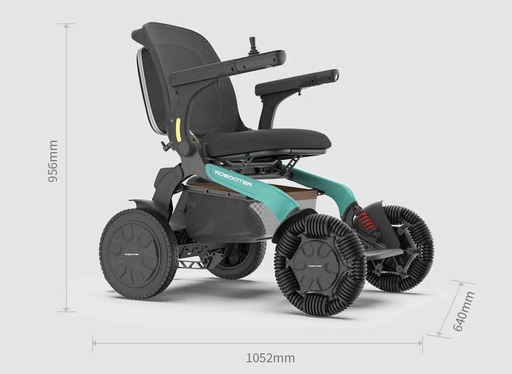 Fauteuil roulant électrique tout-terrain Robooter E60A 10" Pro 12"