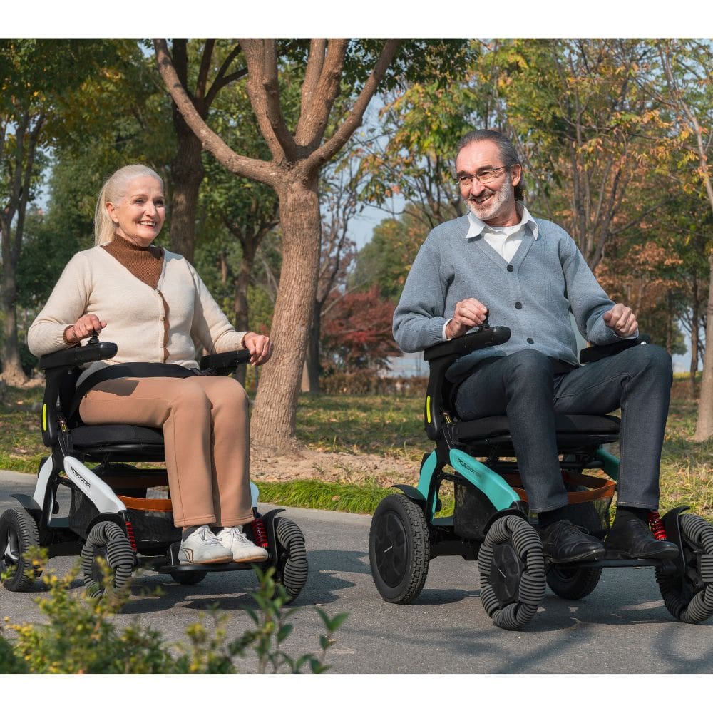 Fauteuil roulant électrique tout-terrain Robooter E60A 10" Pro 12"