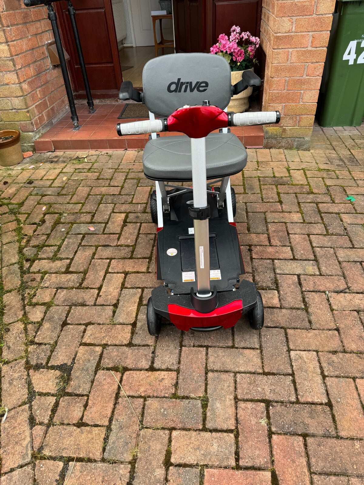 Manual Fold Plus Drive Devilbiss Folding Lightweight Boot Type Scooter