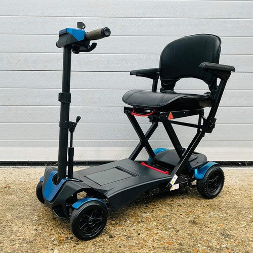 Drive Devilbiss 4 Wheel Powered Auto Fold Autofold Flex Folding Scooter Car Boot Type Suitcase FLEXBL-UK