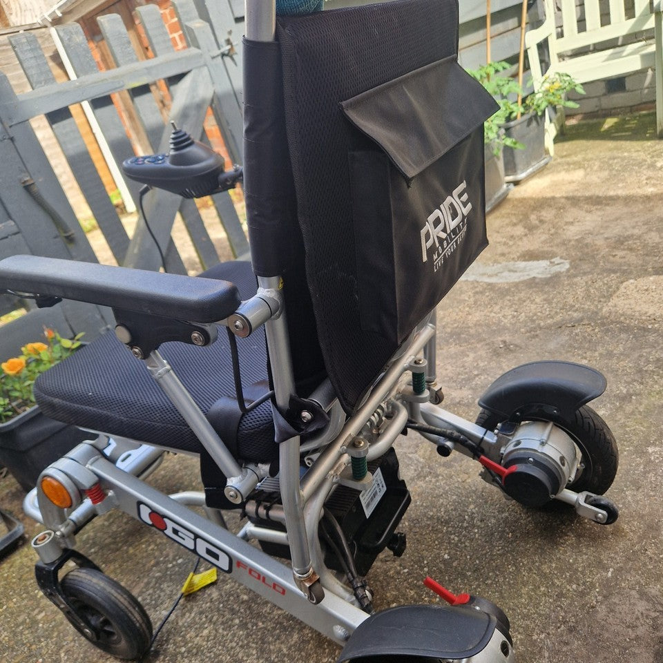 Pride IGO Plus Power Chair Electric Wheelchair Compact Transport Indoor Outdoor Lithium Battery