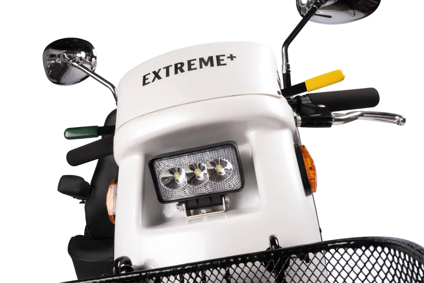 Extreme Plus + All Terrain Twin Motor 8 MPH Scootertech 4 Wheel Mobility Scooter