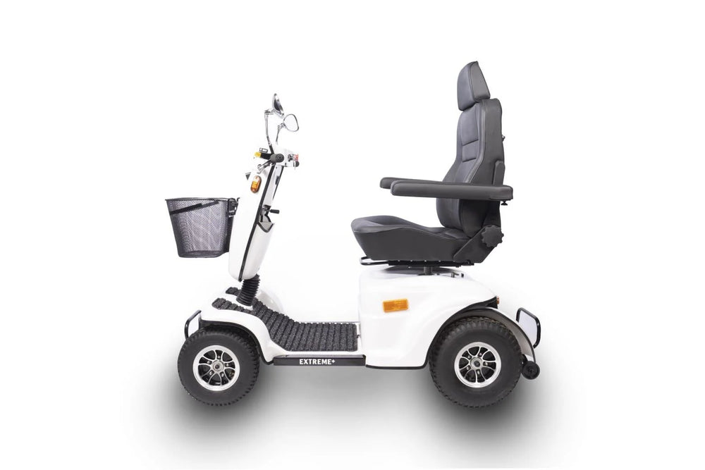 Extreme Plus + All Terrain Twin Motor 8 MPH Scootertech 4 Wheel Mobility Scooter