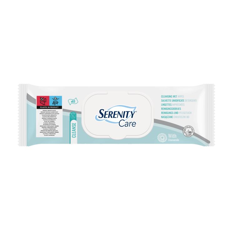 ID859006401 ID Care Serenity Care Adult Patient Large Hygiene Wet Wipes Pack of 63