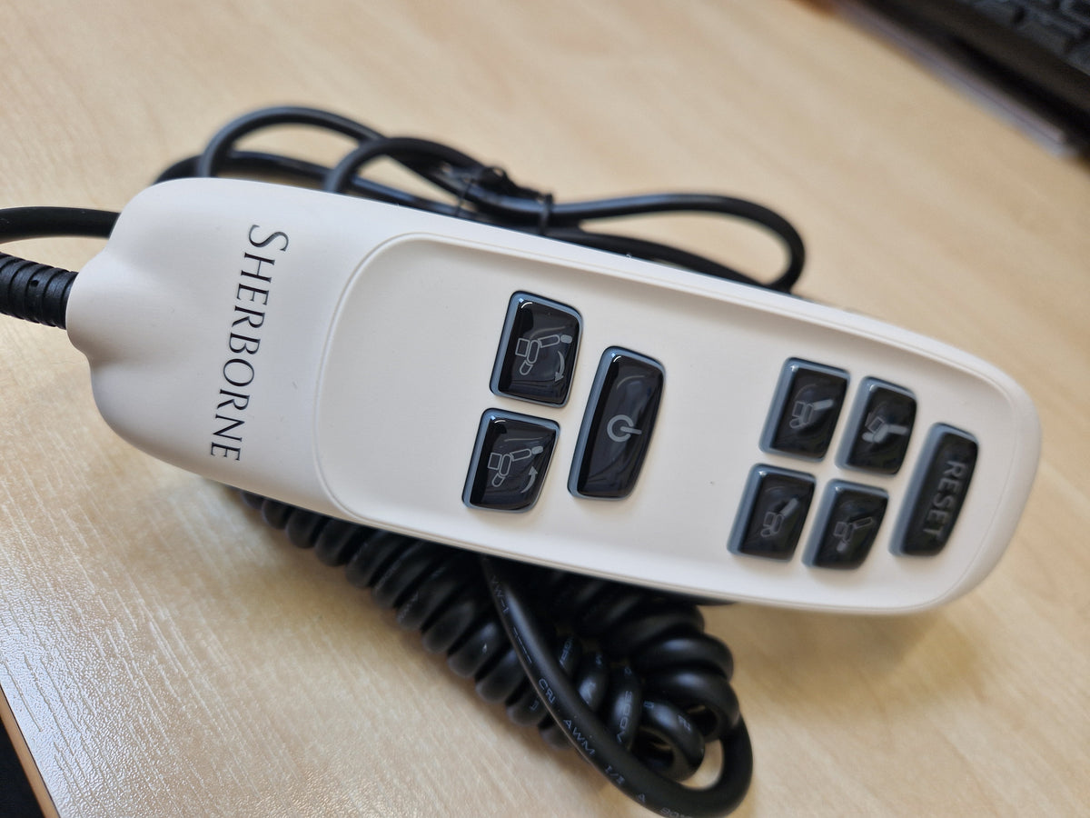 Sherborne Rise Recliner Replacement Handsets Hand Control New Version Cream 3 button 4 Button 5 button 6 Button 8 Button 9 button 12 Button Touch Stop