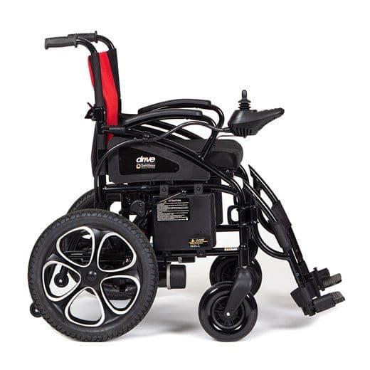 Drive Devilbiss Simply Fold folding Powered Electric Wheelchair Powerchair 18" Seat Width