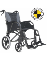 Sunrise Medical Breezy Moonlight Super Lightweight Crash Tested Transit Attendant or Self Propelled Wheelchair Moonlite