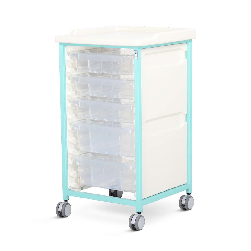 Bristol Maid Standard Level Tray Trolley hospital home TTM1/10/3S2D