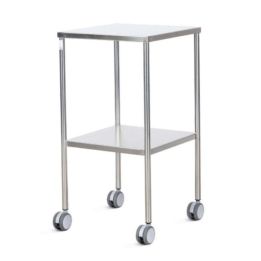 Chariot panseur Bristol Maid, étagères fixes, acier inoxydable, hôpital, DTS/450/FD