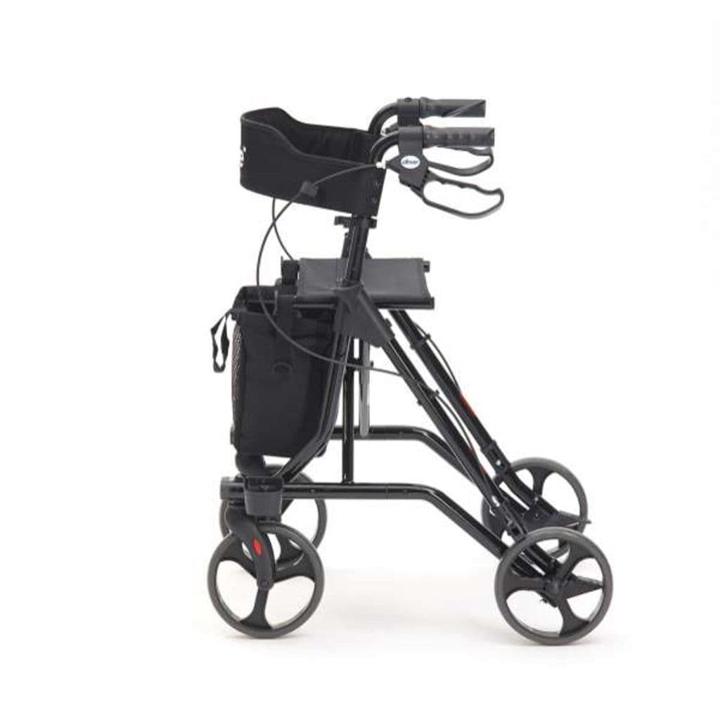 Déambulateur pliant 4 roues ultra léger Drive DeVilbiss Torro Toro noir 740500500