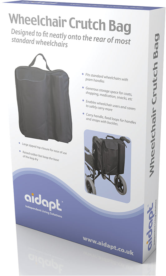 Sac à béquilles pour fauteuil roulant Aidapt VA132SS