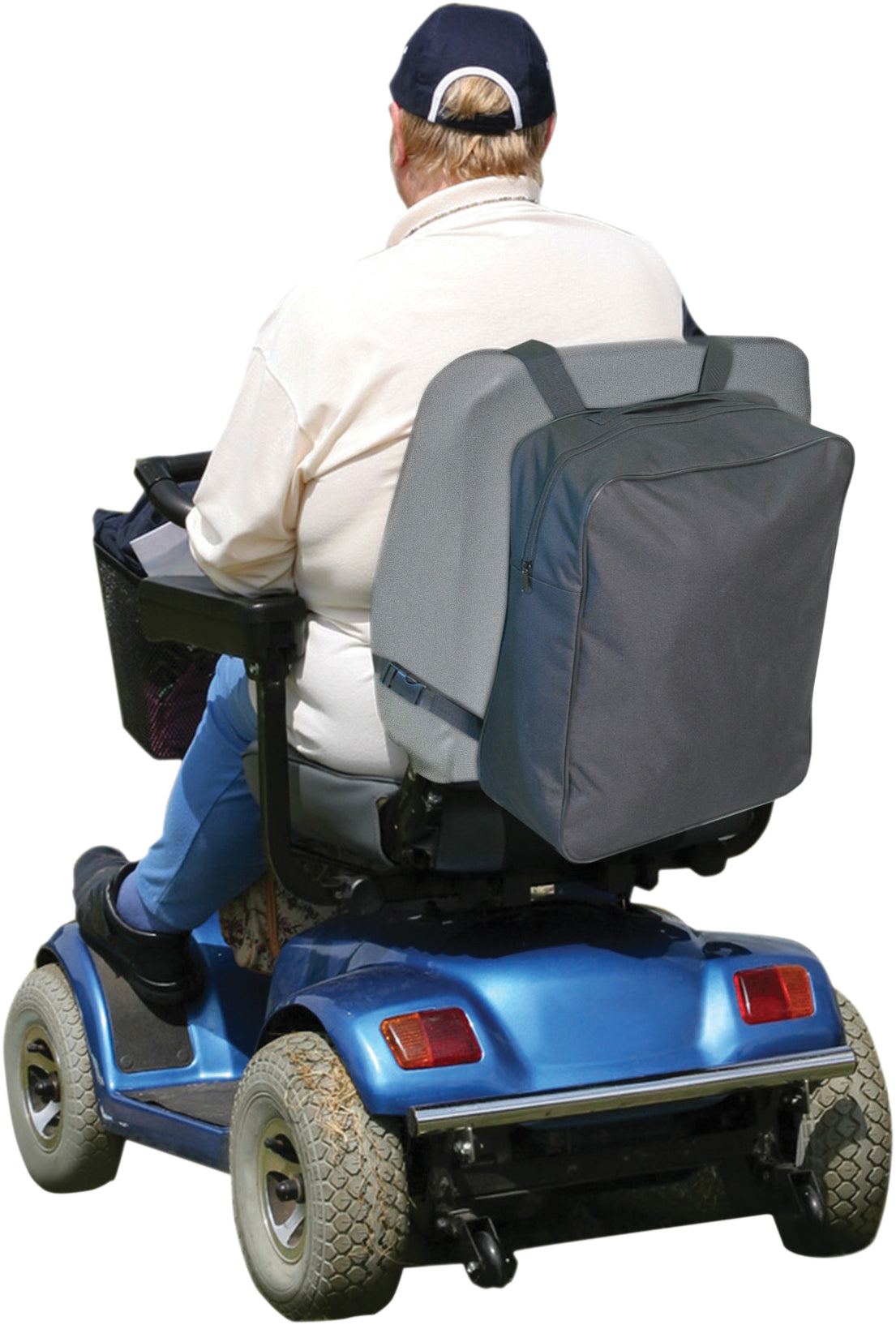 Aidapt Scooter Wheelchair Bag Black Zipped Large VA134ST Easily Fits