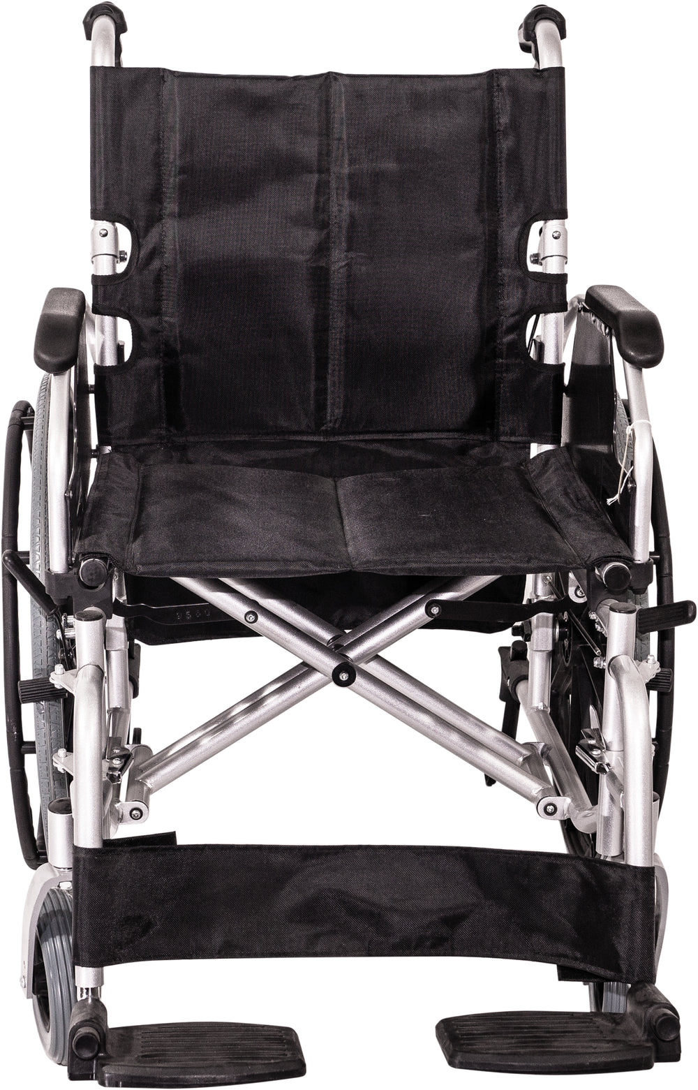Aidapt The Consort Deluxe Self Propelled Steel Wheeled Chair VA166SILVER