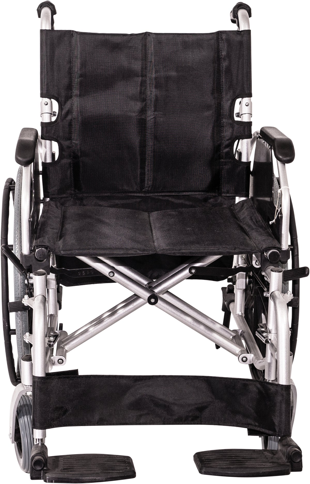 Aidapt The Consort Deluxe Self Propelled Steel Wheeled Chair VA166SILVER