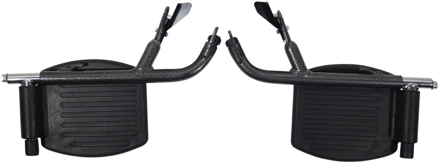 Replacement Pair Black Blue Pink Red Footrests Left Right for the VA170 Aidapt Wheelchair VA170F