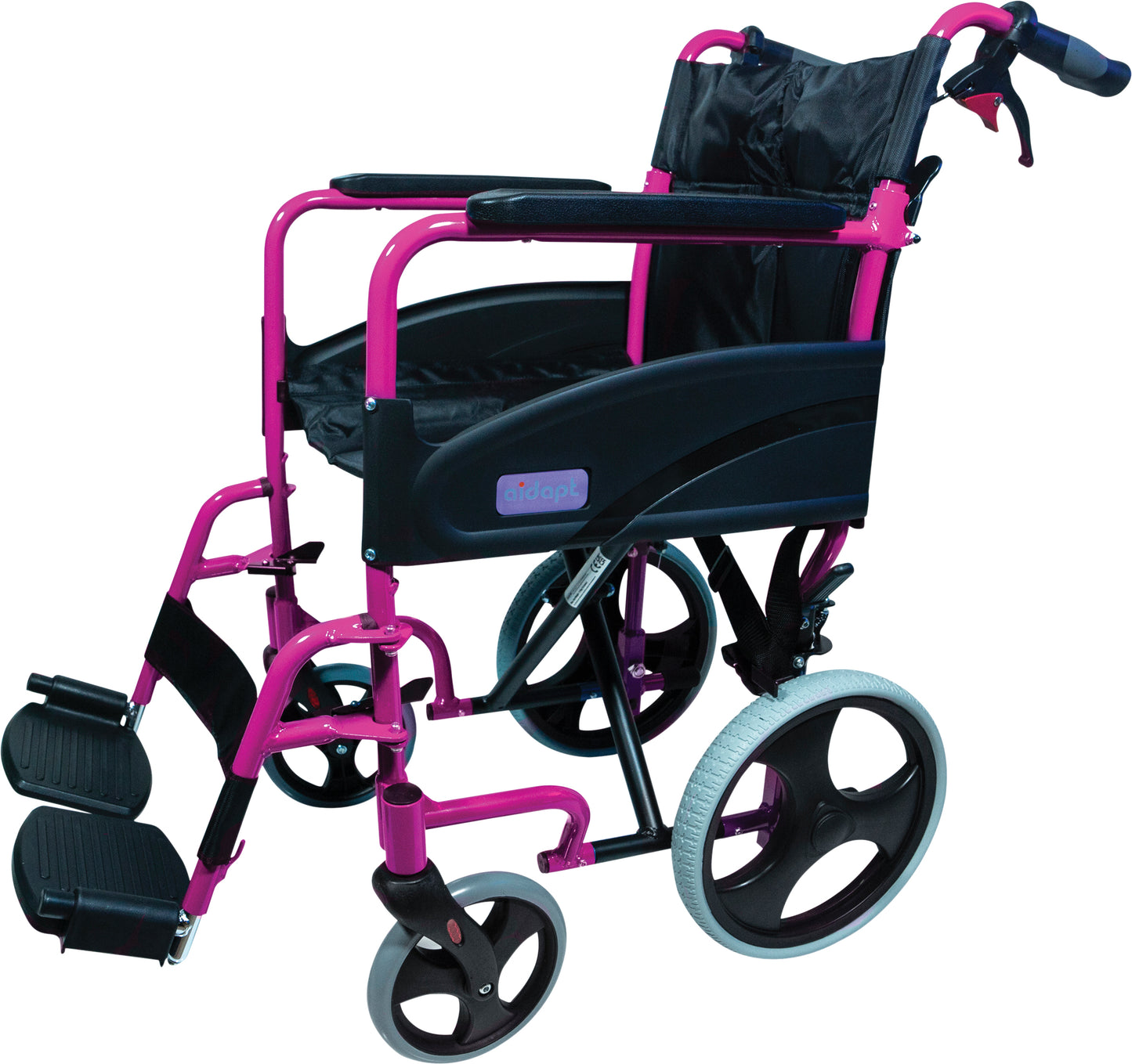 Replacement Pair Black Blue Pink Red Footrests Left Right for the VA170 Aidapt Wheelchair VA170F
