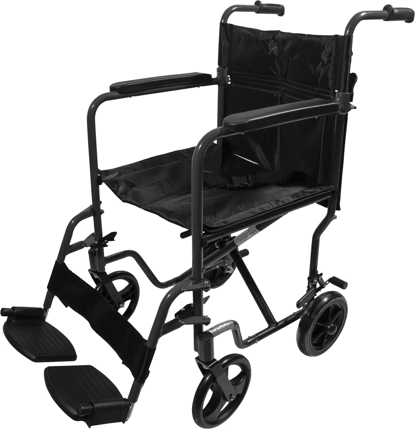 Aidapt Aluminium Compact Transit Chair VA172 and replacement footrests