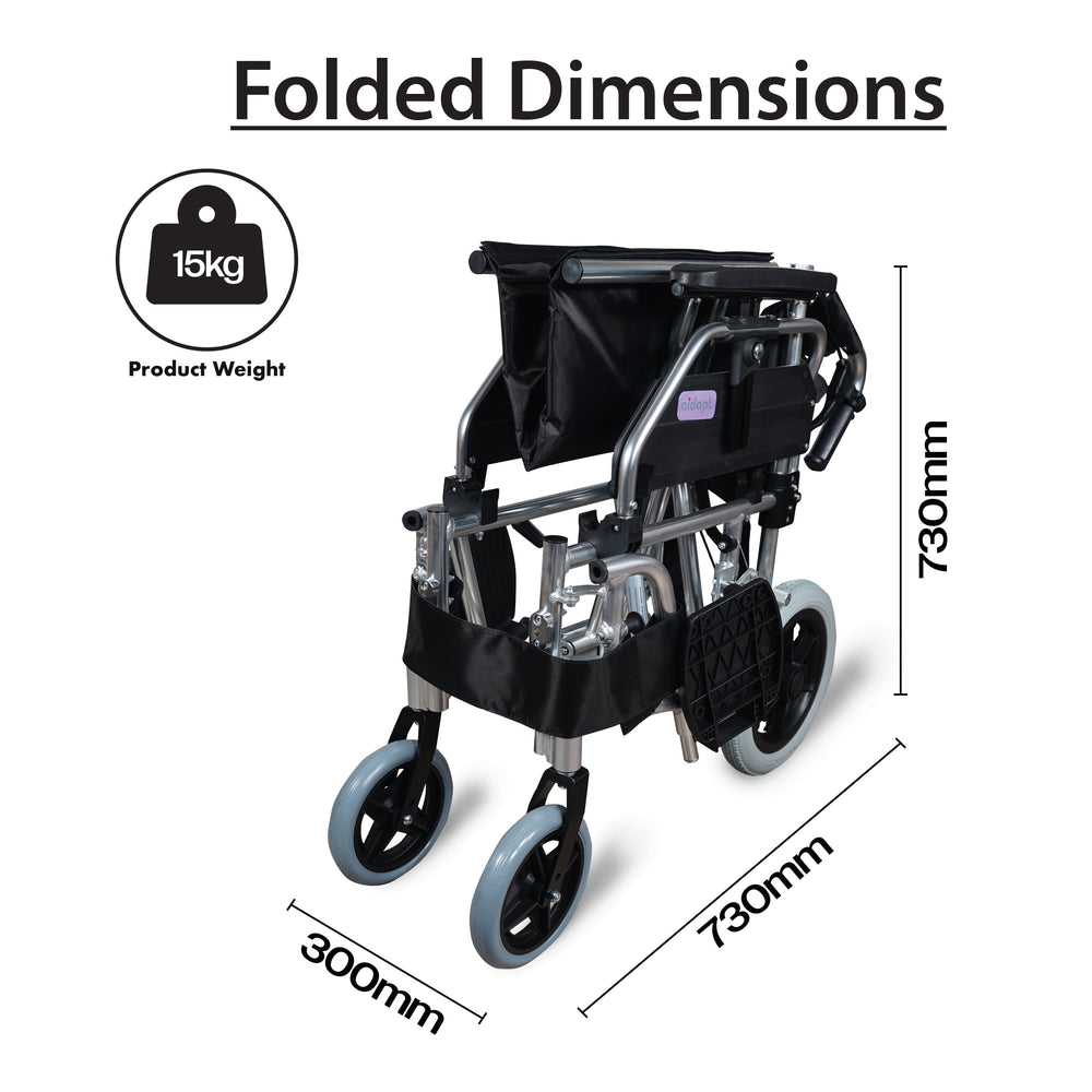Aidapt The York Attendant Propelled Transit Chair VA173