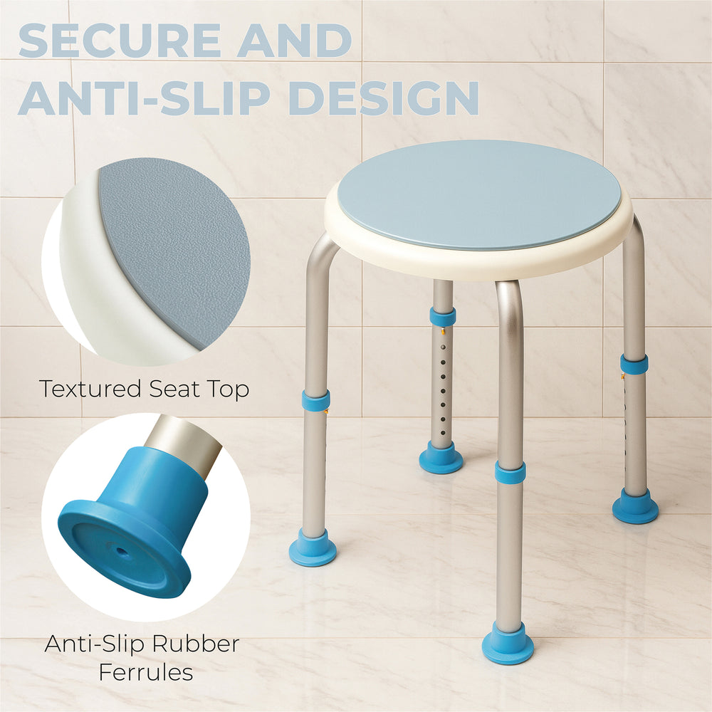 Aidapt Bath Stool with Rotating Seat VB511R