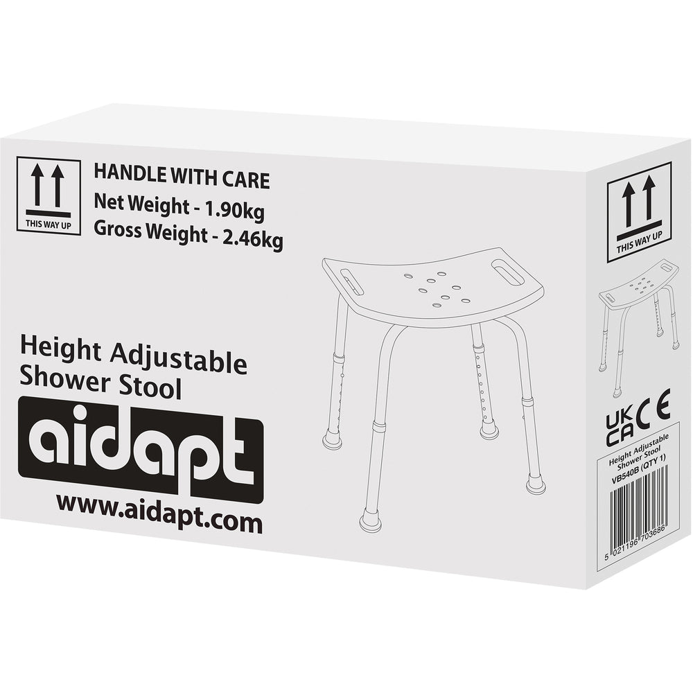 Aidapt Adjustable Shower Stool VB540B
