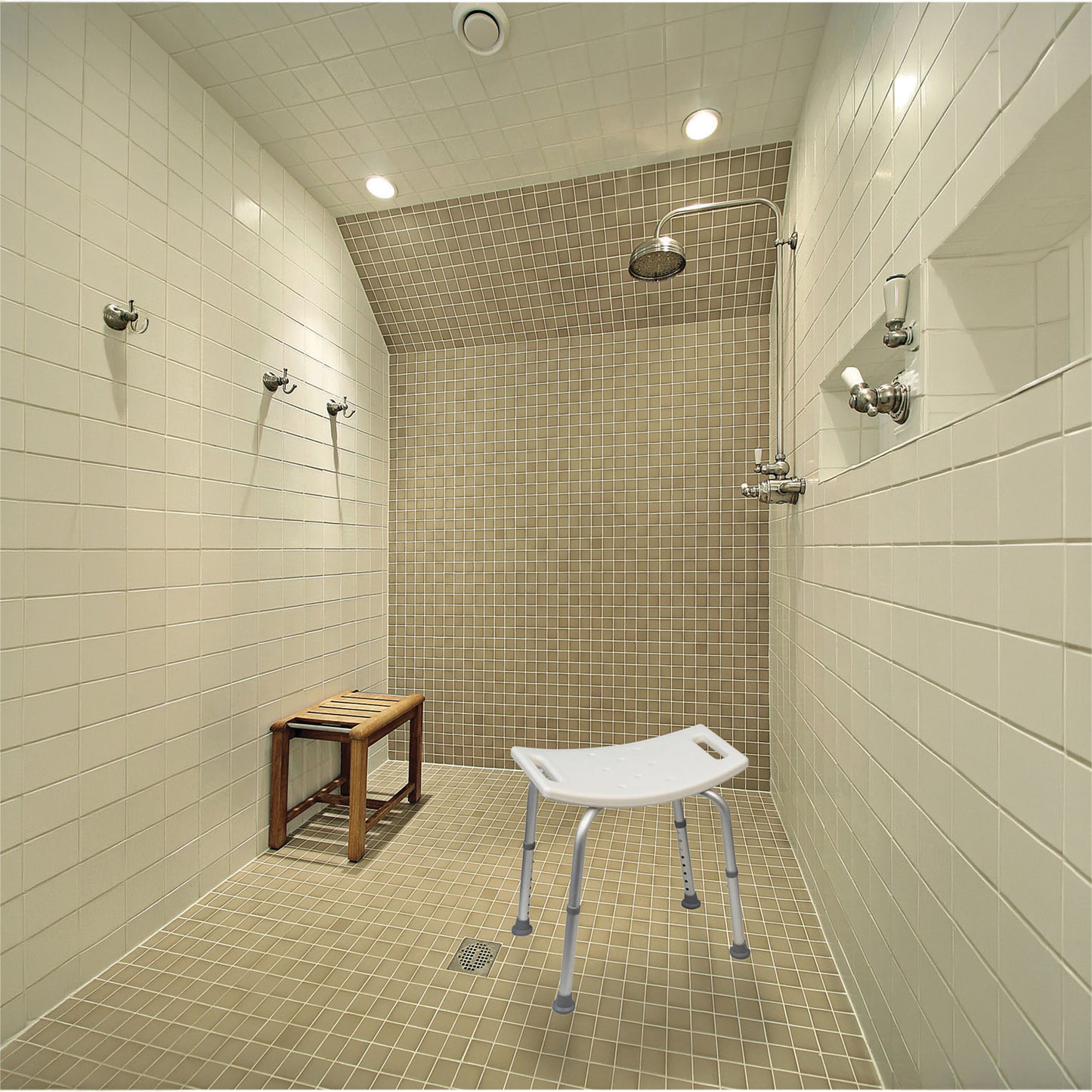 Aidapt Adjustable Shower Stool VB540B