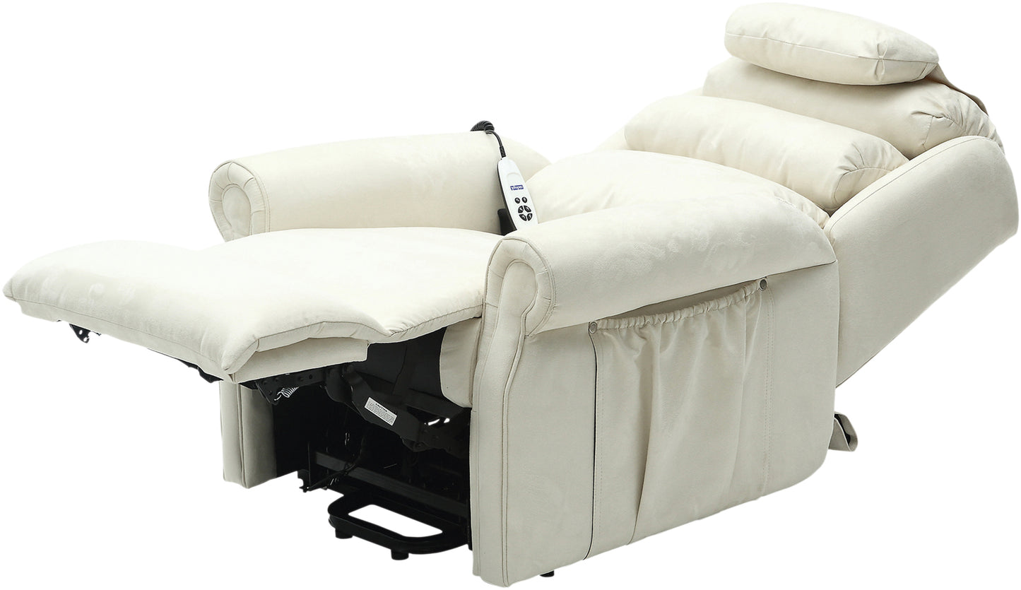 Aidapt Sandfield Rise and Recline Dual Motor Armchair Suede Effect VG702